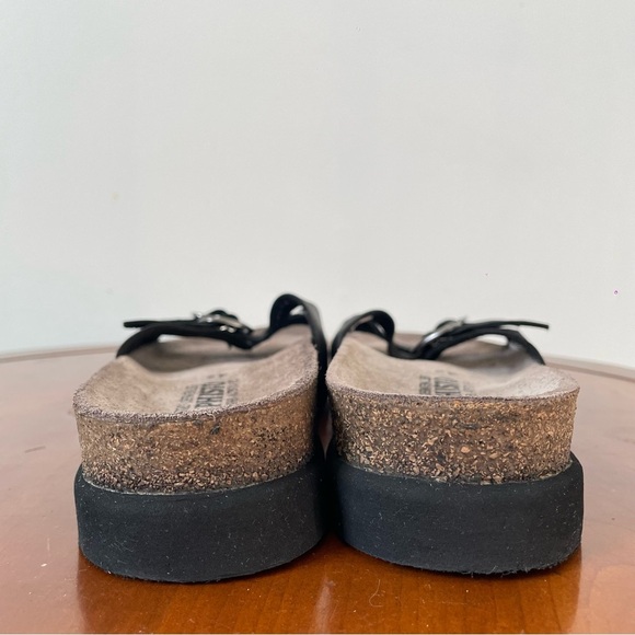 Mephisto Women’s Black Leather Sandals - Picture 2 of 9